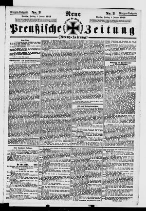 Neue preußische Zeitung vom 03.01.1913