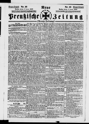Neue preußische Zeitung vom 10.01.1913