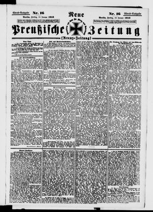 Neue preußische Zeitung vom 10.01.1913
