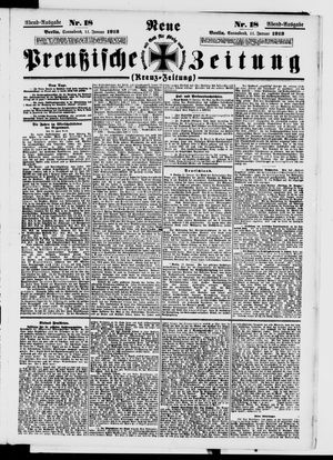 Neue preußische Zeitung vom 11.01.1913