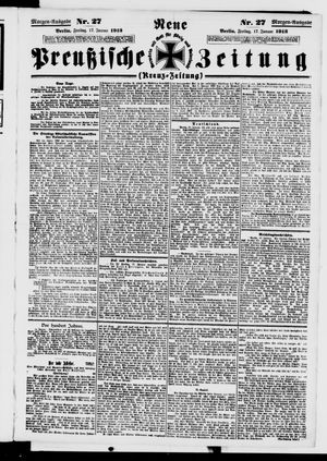 Neue preußische Zeitung vom 17.01.1913