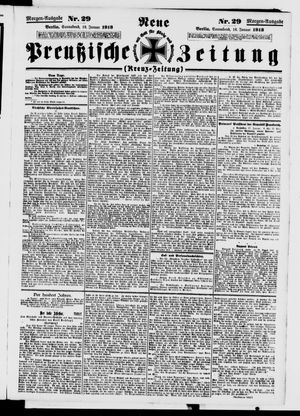 Neue preußische Zeitung vom 18.01.1913