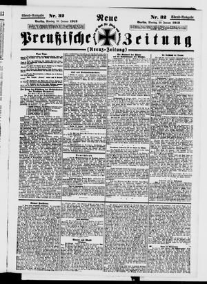 Neue preußische Zeitung vom 20.01.1913