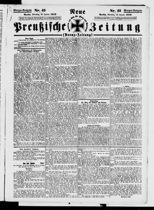 Neue preußische Zeitung vom 28.01.1913