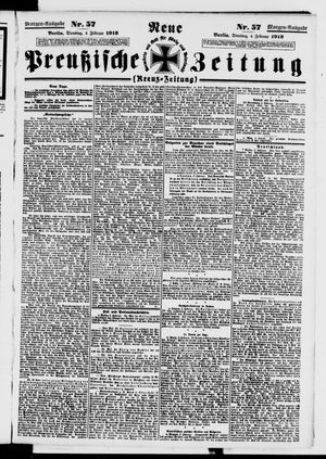 Neue preußische Zeitung on Feb 4, 1913