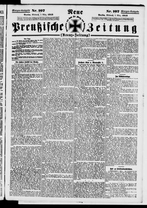 Neue preußische Zeitung vom 05.03.1913