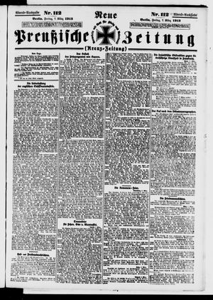 Neue preußische Zeitung vom 07.03.1913