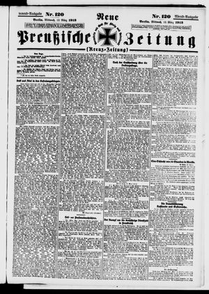 Neue preußische Zeitung vom 12.03.1913