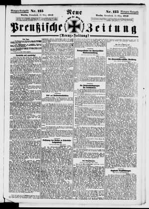 Neue preußische Zeitung vom 15.03.1913