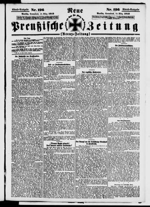 Neue preußische Zeitung vom 15.03.1913