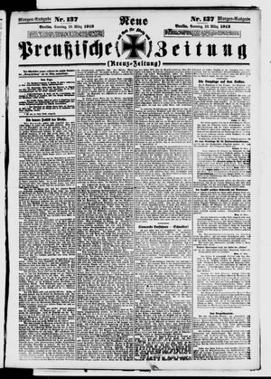 Neue preußische Zeitung vom 23.03.1913