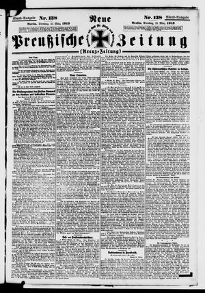 Neue preußische Zeitung vom 25.03.1913