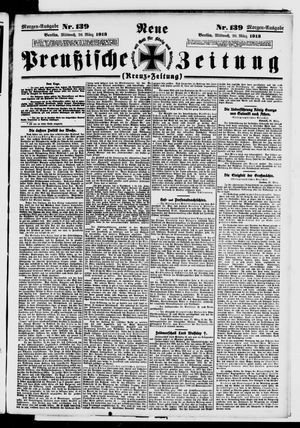 Neue preußische Zeitung vom 26.03.1913
