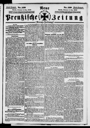 Neue preußische Zeitung vom 26.03.1913
