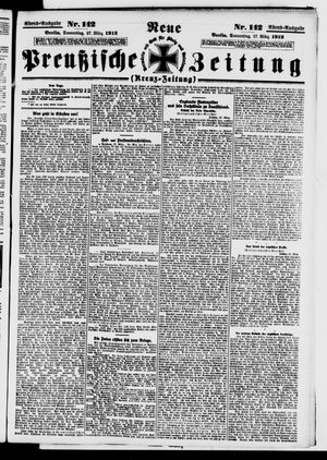Neue preußische Zeitung vom 27.03.1913