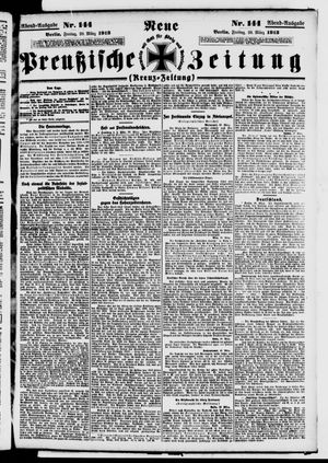 Neue preußische Zeitung vom 28.03.1913
