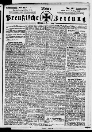 Neue preußische Zeitung vom 30.03.1913