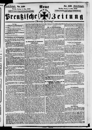 Neue preußische Zeitung vom 31.03.1913