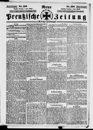 Neue preußische Zeitung vom 01.04.1913