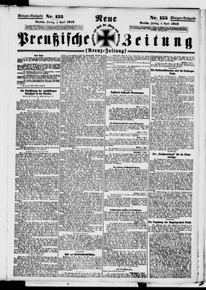 Neue preußische Zeitung vom 04.04.1913