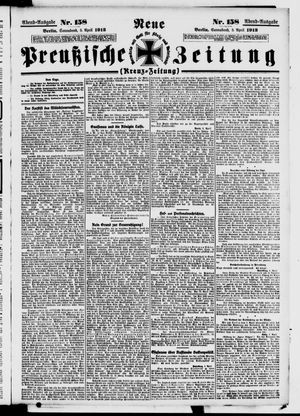 Neue preußische Zeitung vom 05.04.1913
