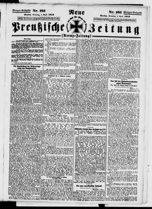 Neue preußische Zeitung vom 08.04.1913