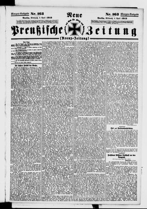 Neue preußische Zeitung vom 09.04.1913