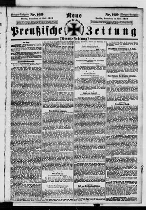 Neue preußische Zeitung on Apr 12, 1913