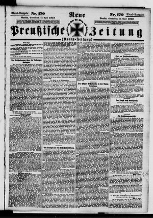 Neue preußische Zeitung on Apr 12, 1913
