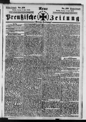 Neue preußische Zeitung vom 13.04.1913