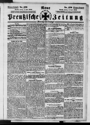 Neue preußische Zeitung vom 18.04.1913