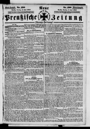 Neue preußische Zeitung vom 29.04.1913