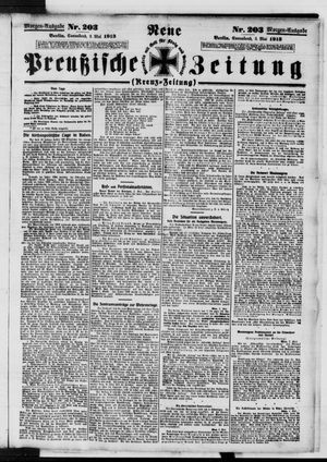 Neue preußische Zeitung vom 03.05.1913