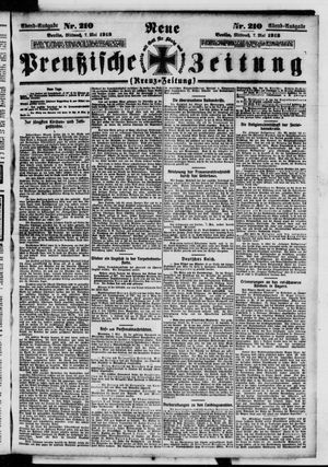 Neue preußische Zeitung vom 07.05.1913