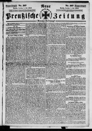 Neue preußische Zeitung vom 11.05.1913
