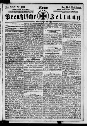 Neue preußische Zeitung on May 16, 1913