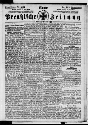 Neue preußische Zeitung vom 18.05.1913