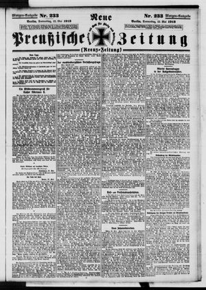 Neue preußische Zeitung vom 22.05.1913
