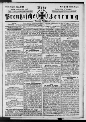 Neue preußische Zeitung vom 26.05.1913
