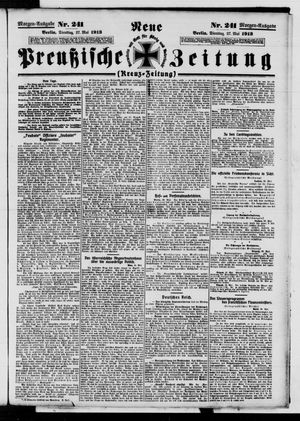Neue preußische Zeitung vom 27.05.1913