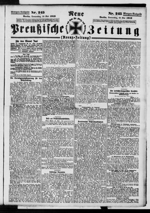 Neue preußische Zeitung vom 29.05.1913