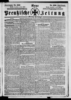 Neue preußische Zeitung vom 31.05.1913