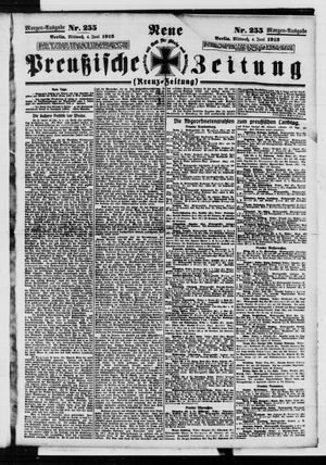 Neue preußische Zeitung vom 04.06.1913
