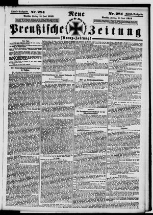 Neue preußische Zeitung vom 20.06.1913