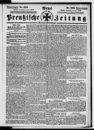 Neue preußische Zeitung vom 26.06.1913