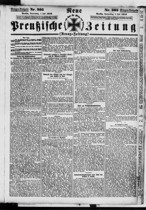 Neue preußische Zeitung vom 03.07.1913