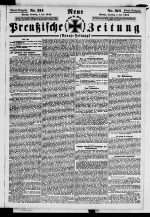 Neue preußische Zeitung vom 08.07.1913