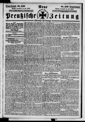 Neue preußische Zeitung vom 26.07.1913