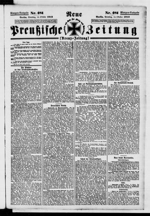 Neue preußische Zeitung vom 14.10.1913