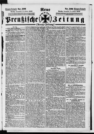 Neue preußische Zeitung vom 25.10.1913
